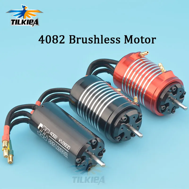 

High Speed / Power SSS 4082 Brushless Motor 600KV 1600KV 2000KV 2200KV 2600KV Motor 4 Poles For RC Marine Boat Cat / O Boat