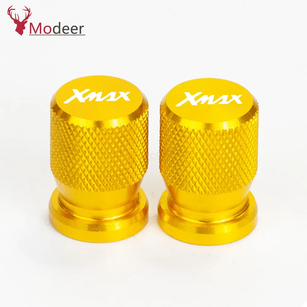 

Motorcycle Accessorie Wheel Tire Valve caps CNC Aluminum Airtight cover For YAMAHA XMAX VMAX NMAX TMAX 2015 2016 2017 2018 2019