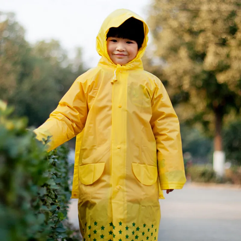 Children's Backpack Raincoats outdoor rainwear waterproof baby rain