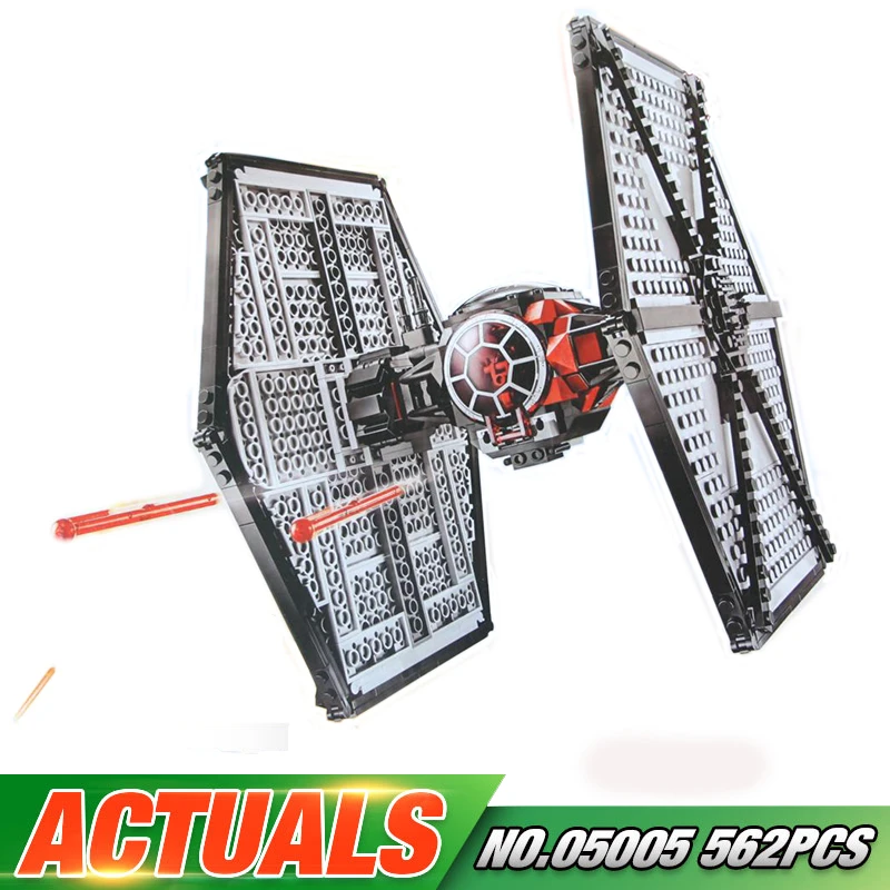 

05005 Star First Order Tie TIE Fighter Model Compatible with Legoinglys Wars Building Block Funny Bricks Kid Boys Gift Toys