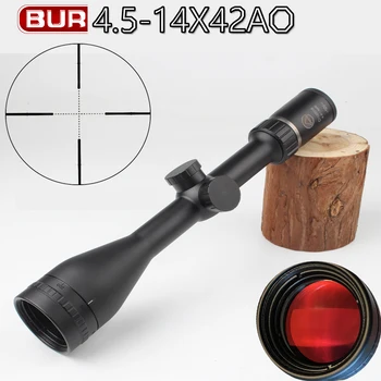 

Famous B Brand 4.5-14x42 Riflescope Hunting Scope Hunting optics Red dot Chasse Aim Hunter Gun Caza Accessory hunting scope