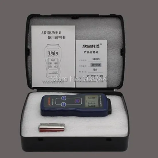 Высокоточный Измеритель Солнечной Энергии света хранение данных и удержание