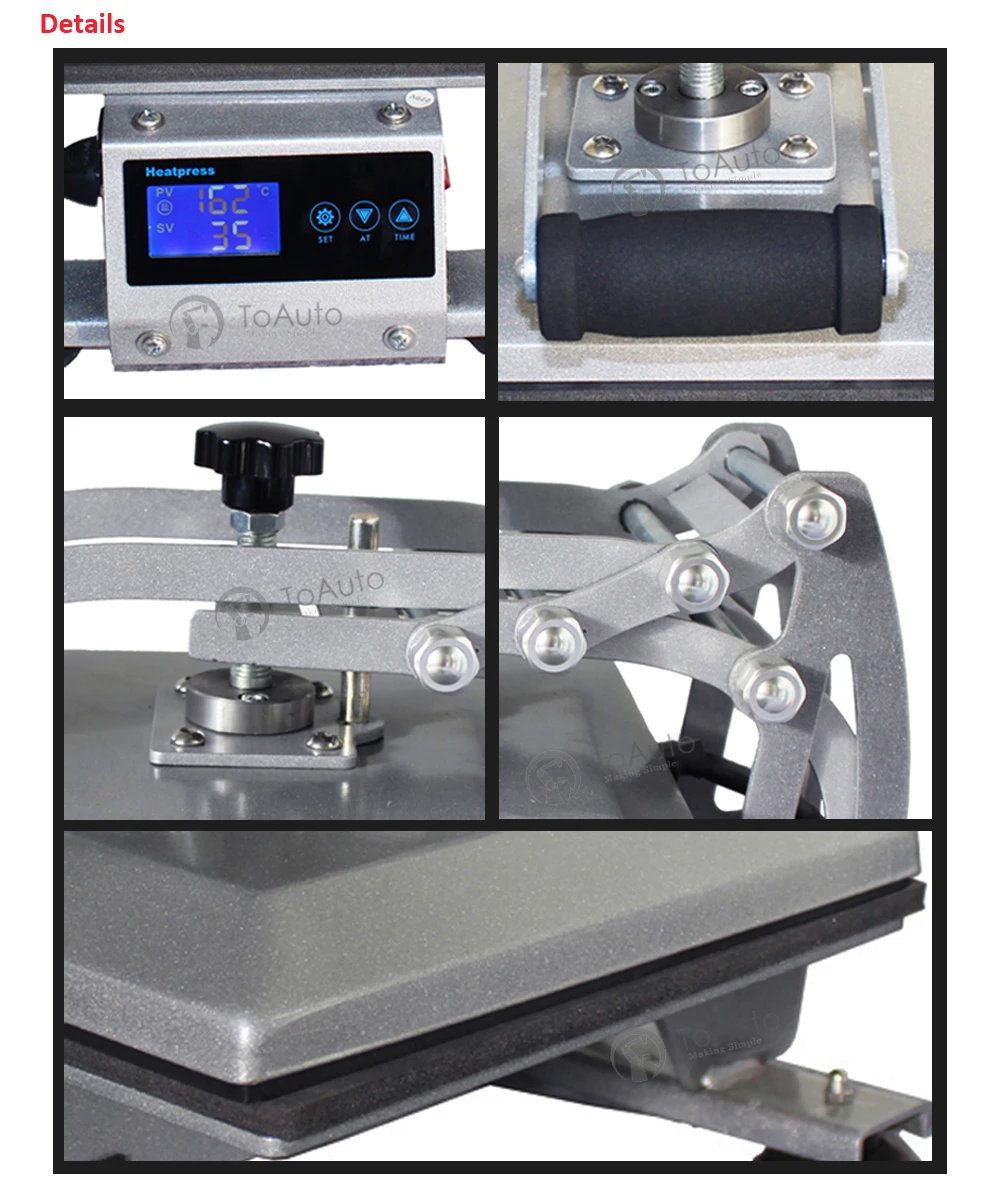 Heat press machine STP-1816 (3)