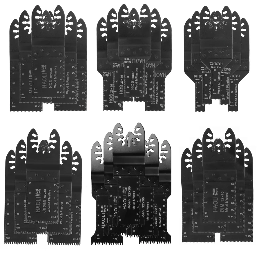 

30pcs Mixed Oscillating Multi Tool Saw Blades for Multimaster power tools quick change saw blades for wood,Plastic,Metal
