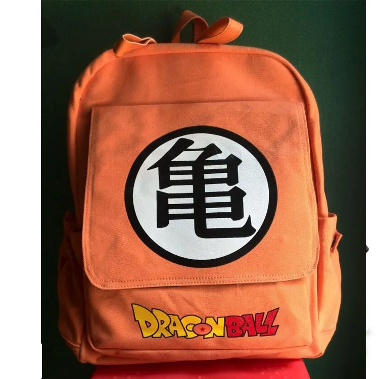 Япония Аниме Dragon Ball Рюкзак Школьный Рюкзак Bookbag сумка Холст повседневное дорожная подарок для детей - Цвет: see chart