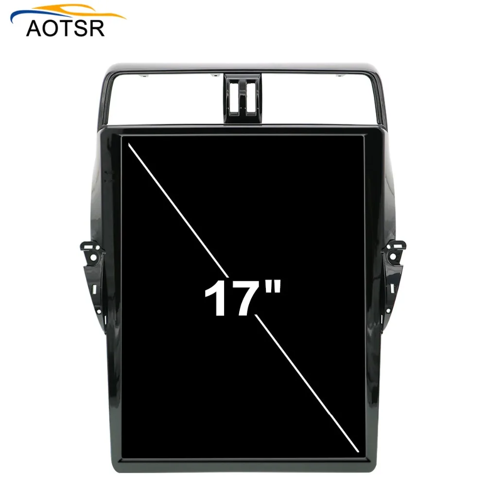 

Big screen Car 1din Android 7.1 GPS For TOYOTA Land Cruiser Prado 150 2018 autoradio navigation head unit multimedia tesla style