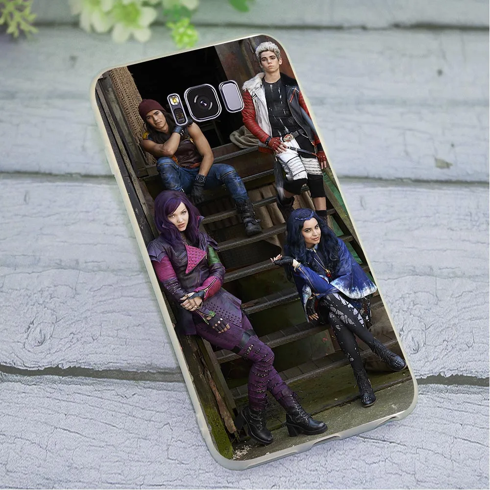

Silicone Cover for Samsung Galaxy A70 Descendants Phone Case for J3 J5 J6 J7 A5 2017 A6 A7 2018 A8 A9 A10 A20 A30 A40 A50