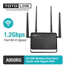 TOTOLINK AC1200 Беспроводной Dual Band MU-MIMO маршрутизатор с Gigabit WAN A950RG