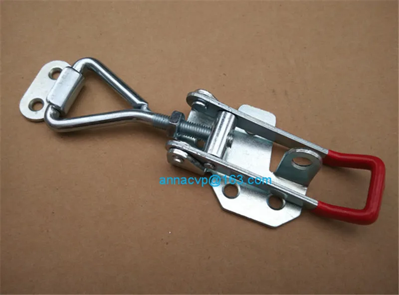 LARGE OVERCENTRE LATCH Trailer Toggle Fastener Lock Zinc Plated 1 (2)