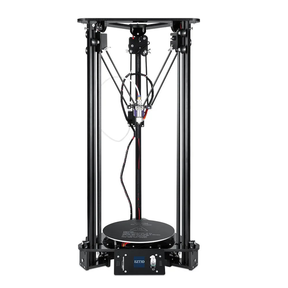 

NEW T1 Delta DIY 3D Printer Kit 180*300*320mm Large Printer Size Support Intelligent Leveing Auto Change Filament
