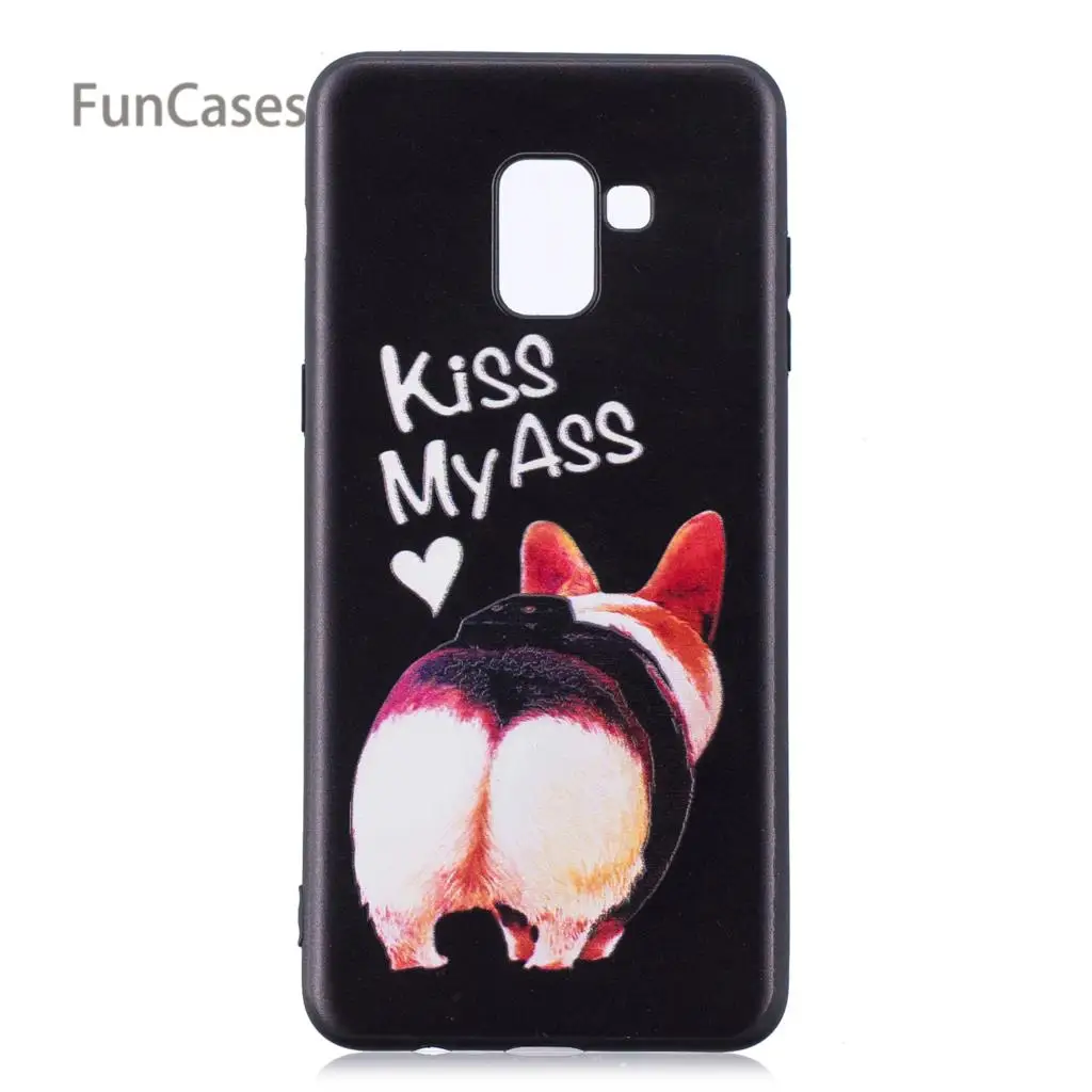 3D панда чехол для Coque samsung Galaxy A8 плюс 2018 S8 S9 S7 край Капа Capinhas Note 8 A3 2016 A5 J3 J5 J7