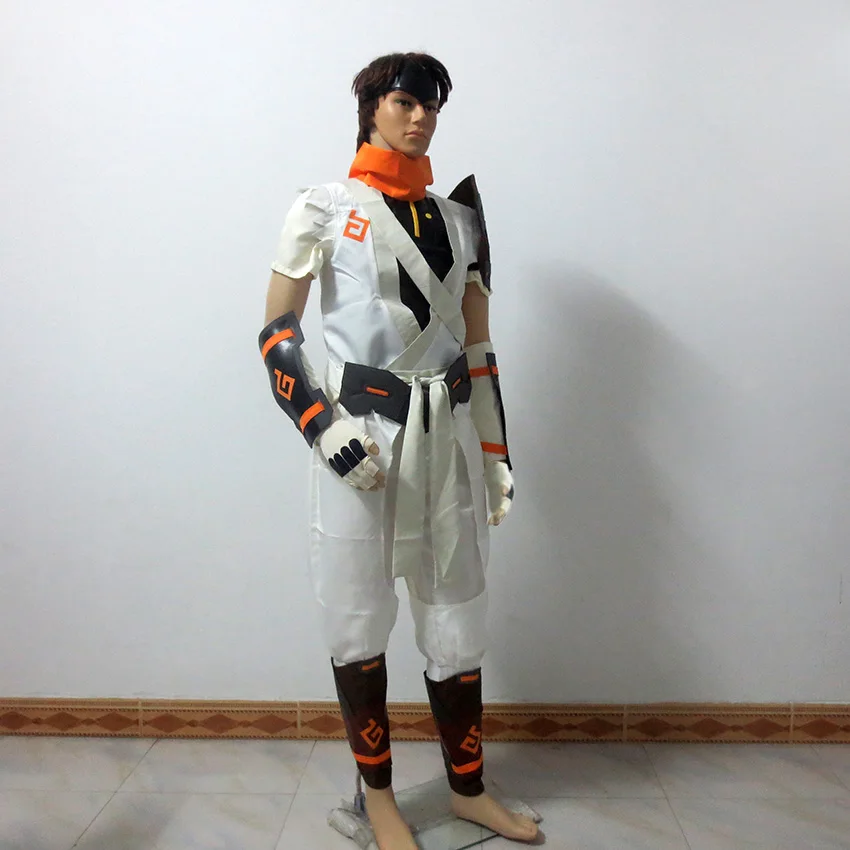 Популярная игра OW Косплей Young Гэндзи косплей костюм Индивидуальный любой
