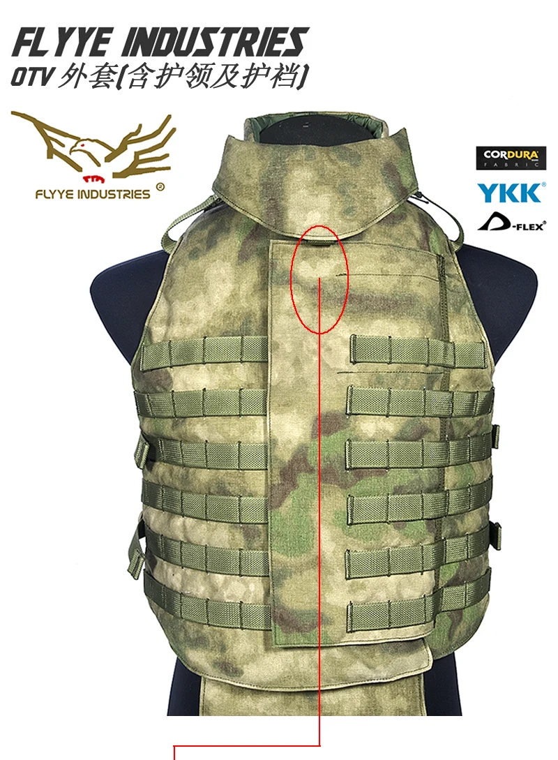 

FLYYE MOLLE Outer Tactical Vest Military Tactical Vest VT-T001