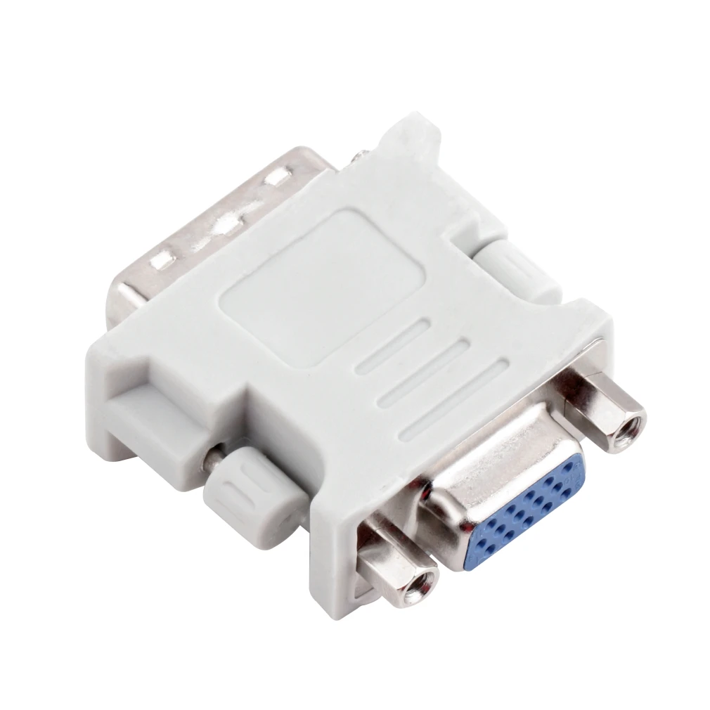 

Gold plated ATI DVI to vga connector DVI-I(A/D) to VGA male to female 24+5 pin to 15 Pin Adapter Convert Hot New Arrival