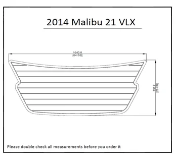

2014 Malibu 21 VLX Swim Platform Pad Boat EVA Teak Decking 1/4" 6mm