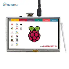 Elecrow 5 Inch HDMI LCD Touch Screen Raspberry Pi 3 Display HD Interface 800×480 TFT Monitor for Raspberry Pi 3 2B B+