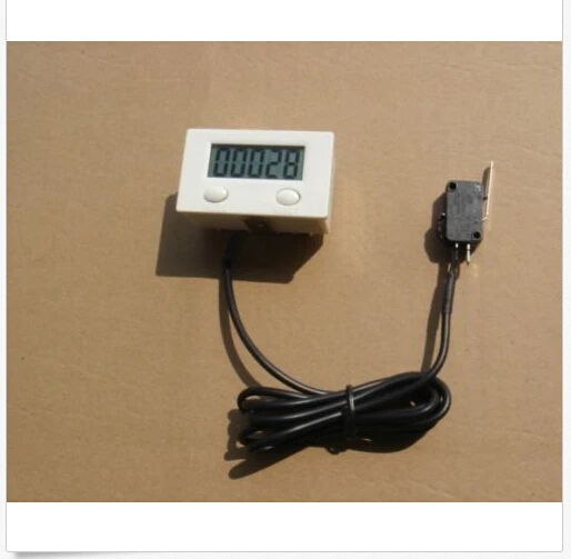 

Digital 5 Digit LCD Punch Counter with micro switch with Reset pause Button