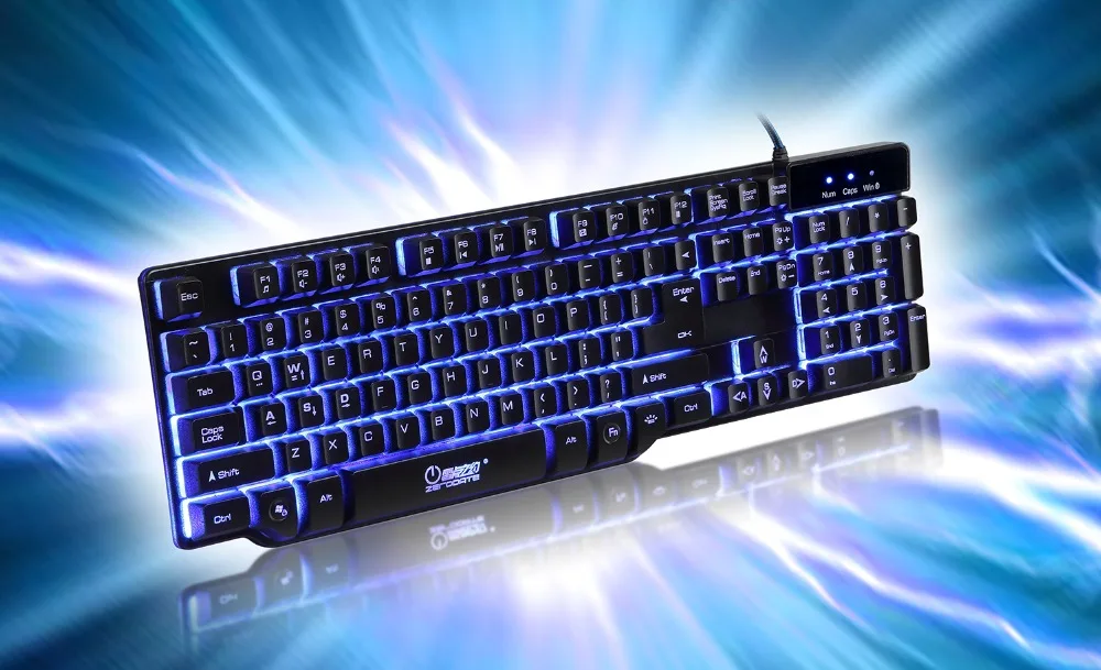 Mechanical Keyboard Gaming Wired Backlit Keyboard LED Backlight Keycap For Gamer Computer Laptop (7)