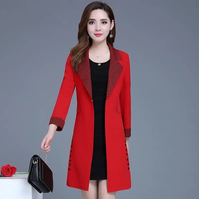 

Fashion Trench Coat For Women Windbreaker 2019 Spring Autumn Windbreakers