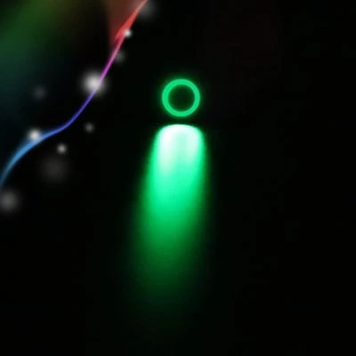 1 шт. черный Водонепроницаемый 3 в 6 в 12 В 24 в 48 В 220 В 4 штифта 12 мм светодиодный светильник металлический алюминиевый кнопочный Мгновенный Переключатель Автомобильная электроника - Цвет: Зеленый