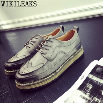 

Brogue Shoes Men Coiffeur Mens Shoes Casual Luxury Designer Shoes Men High Quality Tenis Masculino Adulto Mocassin Homme Zapatos