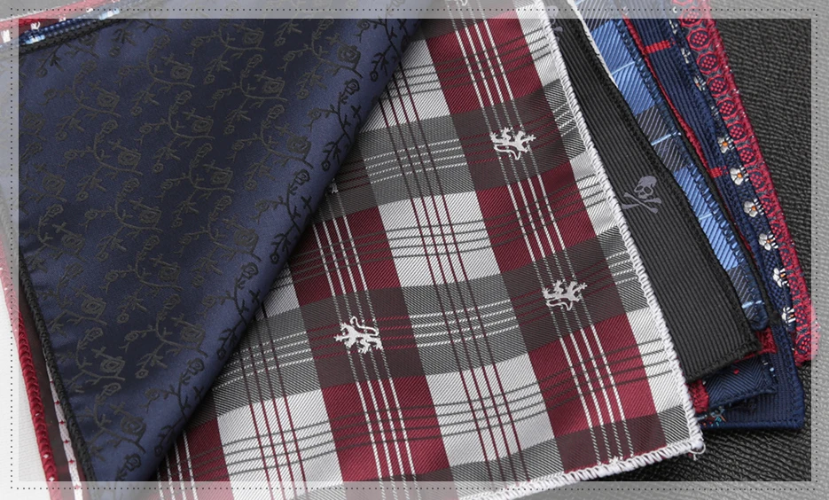 Мужской носовой платок роскошный жаккардовый галстук для мужчин подарки Пейсли карманное квадратное полотенце Hankies мода формальное