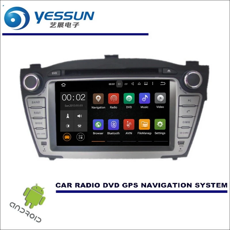 

YESSUN Wince / Android Car Multimedia Navigation System For Hyundai ix35 2009~2015 / CD DVD GPS Player Navi Radio Stereo Screen