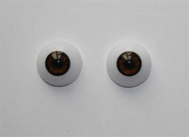 Новое поступление 24/22/20 мм Reborn Baby Doll/Bjd кукла глазного яблока с разными цветами, большинство Лидер продаж реборн мягкого плюша; аксессуары для куклы для детей «сделай сам» - Цвет: Brown eyes