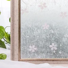 CottonColors Window Films, без Клея Статические 3D Декоративные Конфиденциальности Красочные ПВХ Водонепроницаемый Наклейки, 3Ft Х 6.5Ft, 90x200 См