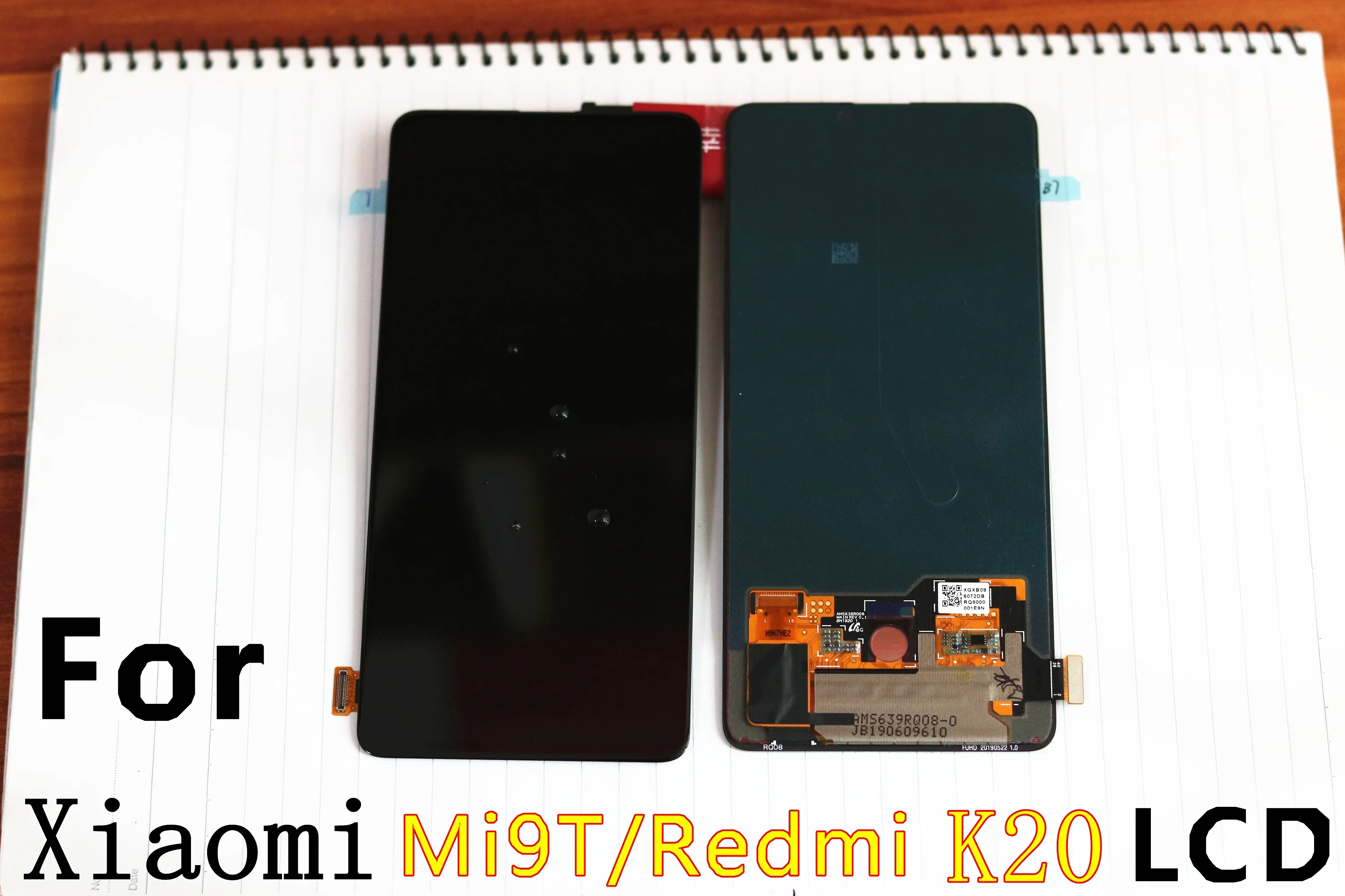 

6.39'' AMOLED Original LCD For xiaomi Mi9T Display xiaomi 9T LCD Display Redmik20 Lcd Touch ScreenDigitizer Assembly