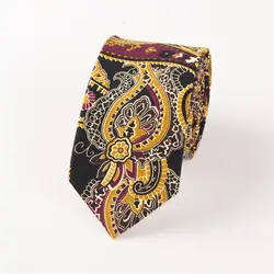 Mantieqingway галстук 6.5 см цветочный Пейсли Средства ухода за кожей Шеи Галстуки для Для мужчин Средства ухода за кожей Шеи Галстук Новинка