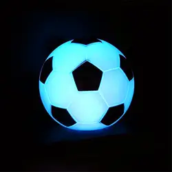 Фея 7 цветов Изменение Luminaria LED футбол ночные огни для детей настольная лампа Best Декоративные Ночник Новинка ночники