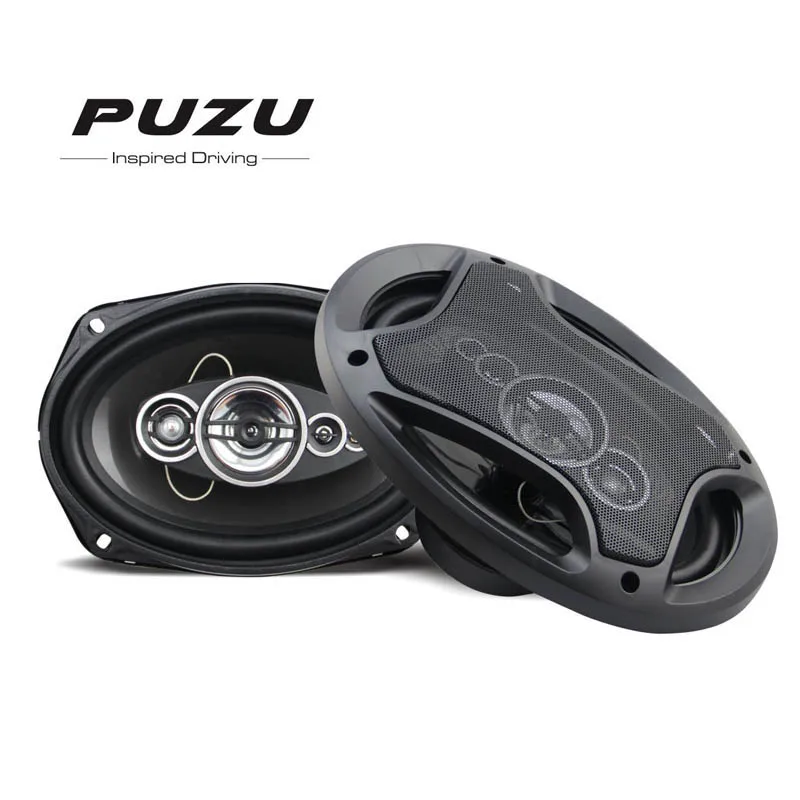 PUZU PZ-6922C, 6*9 дюймов, автомобильный сабвуфер, автомобильный рупорный динамик, профессиональный звук, DJ, Классический динамик, автомобильный звук