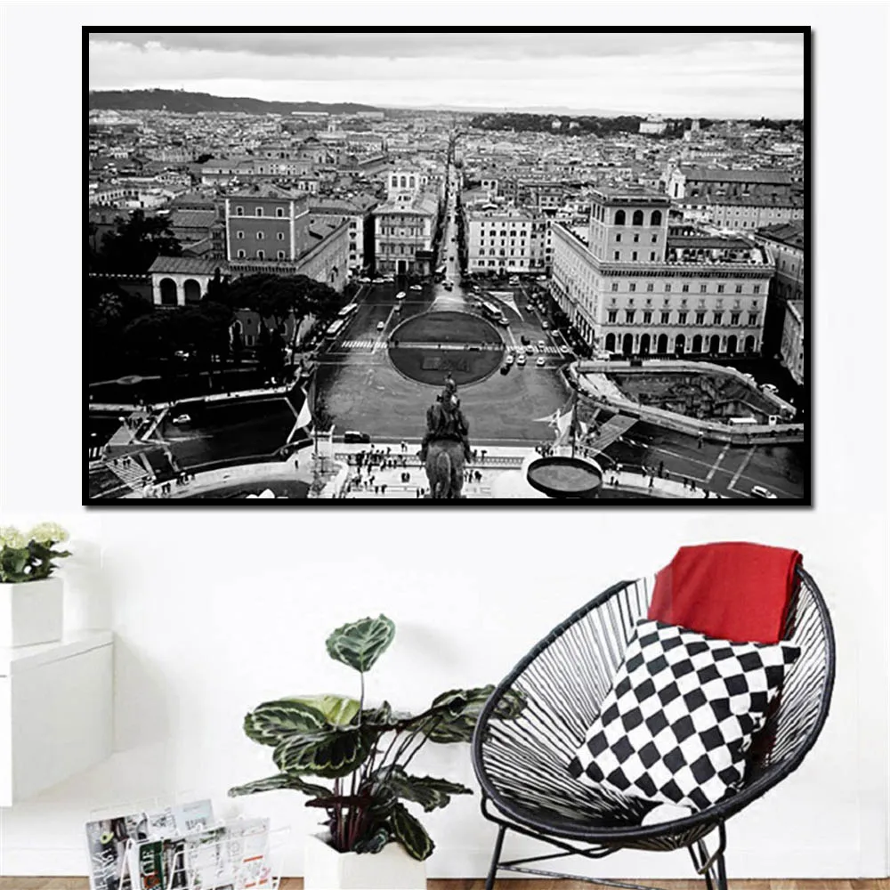 city landscape canvas art painting (2)