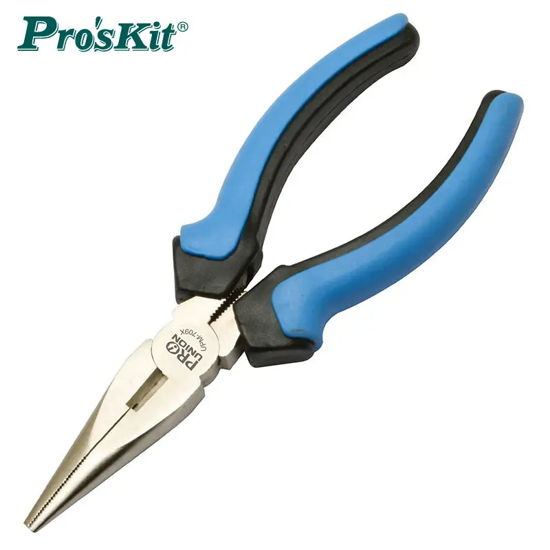 Pro'skit 6 inch needle nose pliers economic models UPM 709X electronic pliers Long Nose Pliers