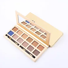 MISS ROSE 12 цветов Профессиональные Тени для век палитра макияж для глаз слюда порошок Косметика Матовые мерцающие тени для век Женщины Макияж подарок