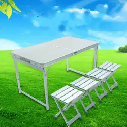 Дикий стол уличные столы и стулья комбинации алюминиевые складные столы и стулья портативный стол барбекю LM01111150