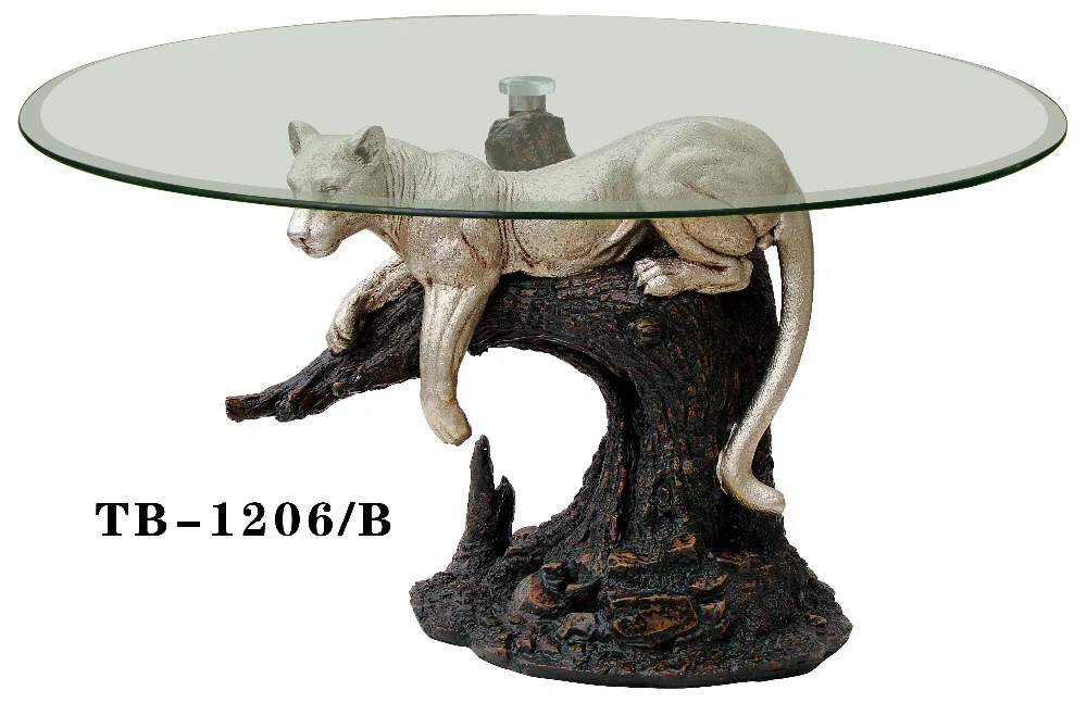 European art furniture. Money leopard. Ou shigu. Tea table