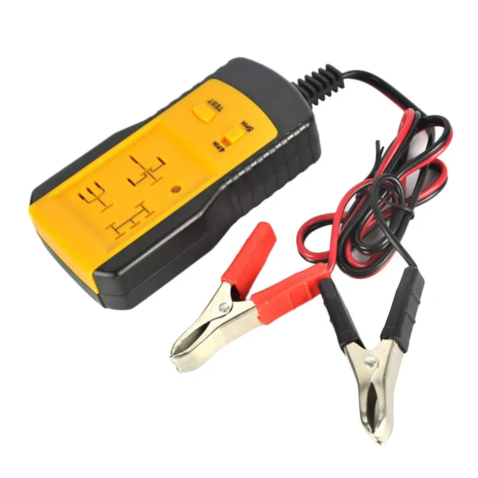 

5pcs Portable 12V 4 Pin 5 Pin Cars Relay Tester Relay Analyzer Auto Diagnostic Tool
