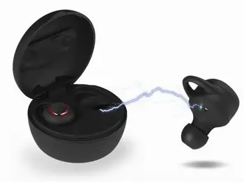 

2019 latest TWS mh01 real wireless Bluetooth headset with charging box CSR 4.2 hands-free headset dual Bluetooth headset