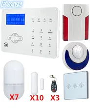 DIY Smart Home ST IIIB PSTN GSM Security Alarm system Burglar alarm system with App and