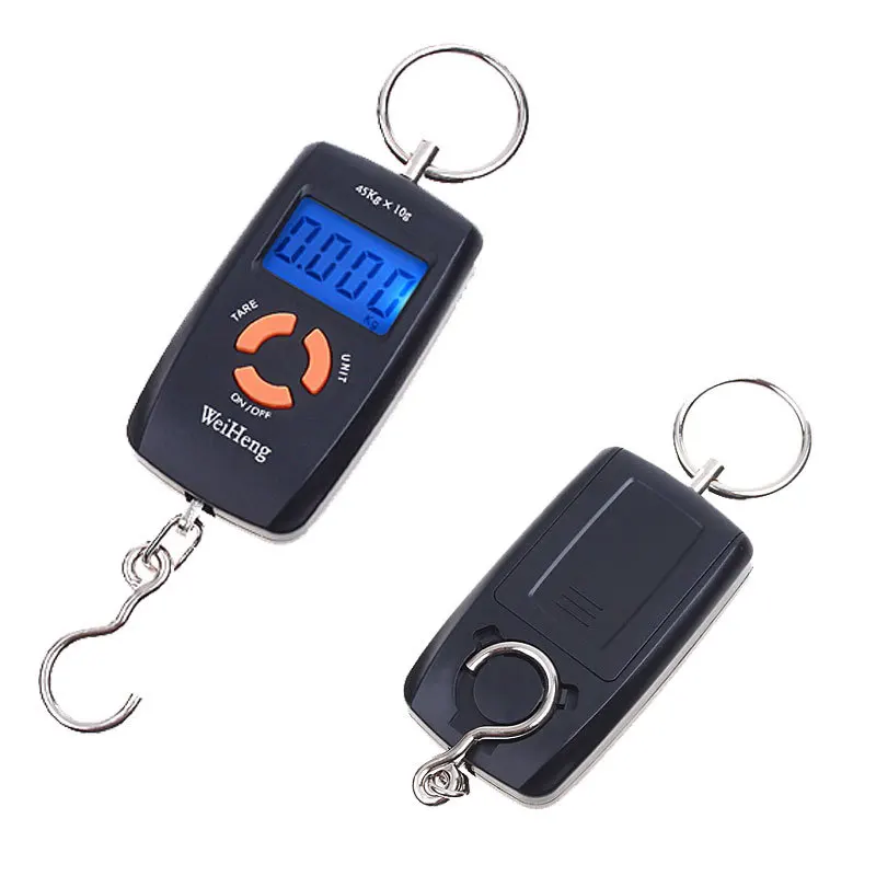 Portable LCD Balance Digital Scales Double Precision Hook Pocket Electronic Fishing Hanging