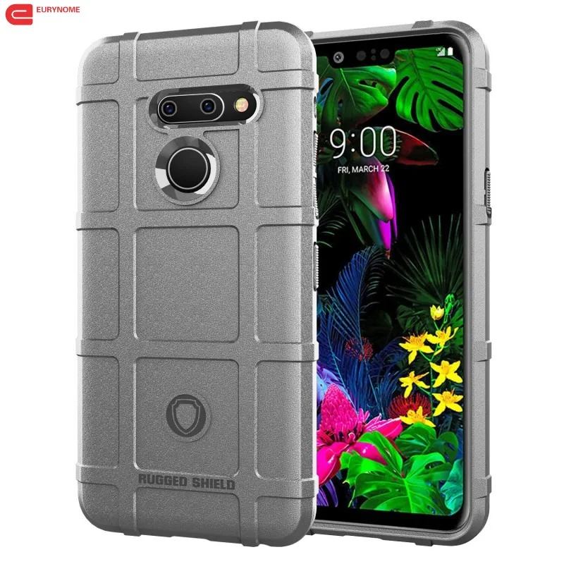 

Case for LG G8 ThinQ V50 Case Silicone Shockproof Simple Armor Rugged Shield Matte Soft Cover for LG V50 ThinQ G8 Case