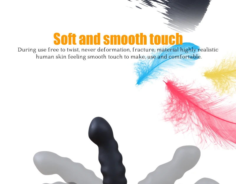 LURE gay sucker anal plug Silicone beads prostate massager anal dilator ball buttplug sex toys for woman men adult erotic shop 10