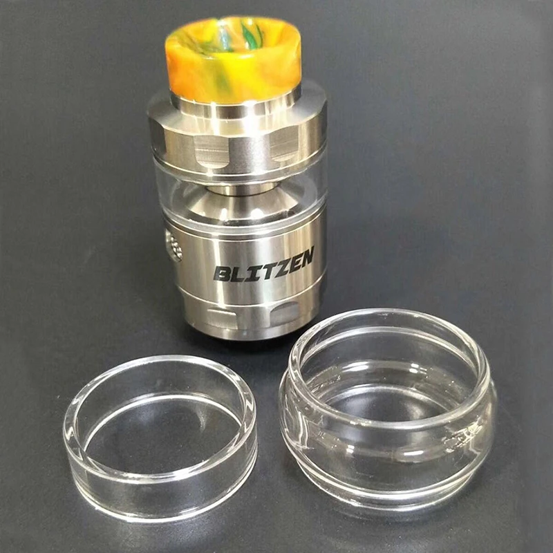 vapesoon Replacement Pyrex Glass Tube for Geekvape Blitzen RTA Atomizer Tank 2ML / 5ML Capacity Expansion vapesoon Replacement Pyrex Glass Tube for Geekvape Blitzen RTA Atomizer Tank 2ML / 5ML Capacity Expansion