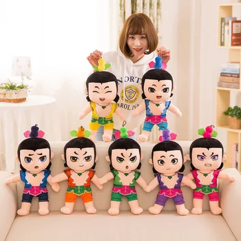 

50cm Cute Cartoon Calabash Brothers Doll Plush Toys Soft Plush Doll Children Toy Birthday Gift