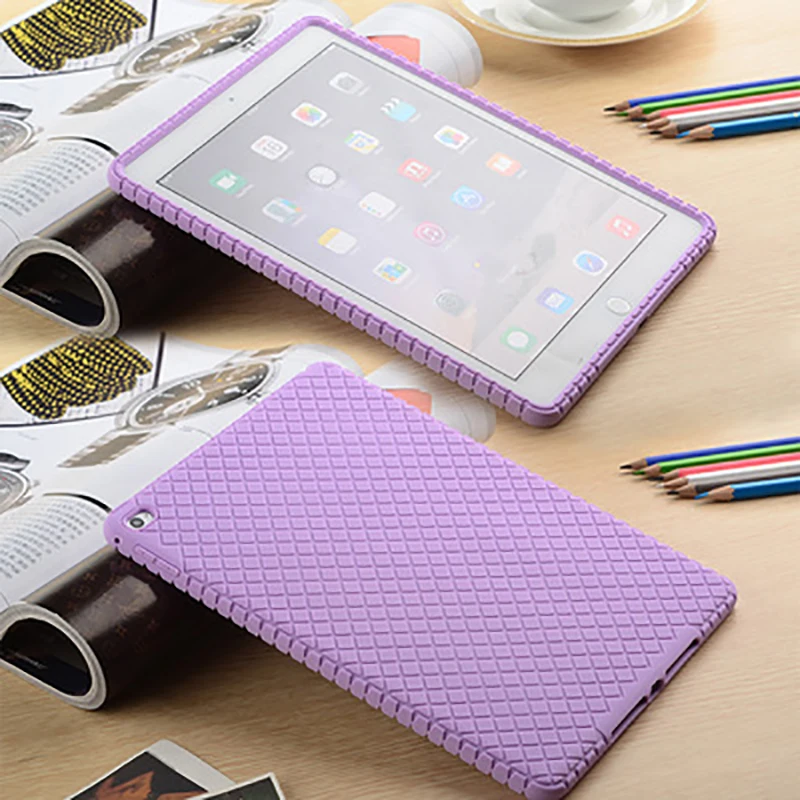 MingShore Silicone Durable Case For Ipad Air 2 9 7 Rugged Kids ShockProof Protective Cover For