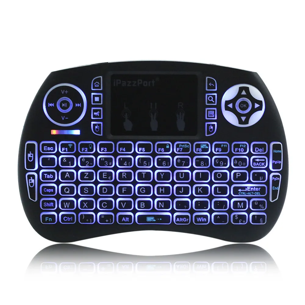 

Mechanical Feeling Keyboard iPazzPort KP-810-21SDL-RGB Computer Multimedia Gamer Combo Work Fashion Design