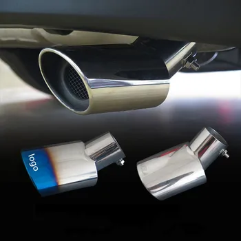 

Stainless Steel Exhaust Pipe Tail Throat / Muffler Cutter For Mazda 3 Axela Z2AAL278