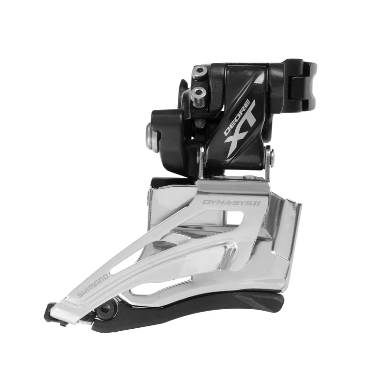 

Shimano DEORE XT M8000 2s Speed FD M8025 Front Derailleur Dual Pull H High Clamp 34.9mm MTB Bicycle